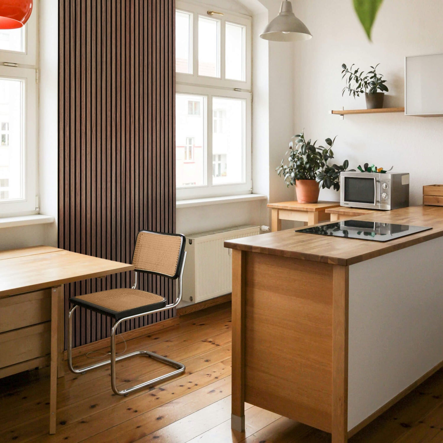 Inspirações de decoração com ripas acústicas de madeira