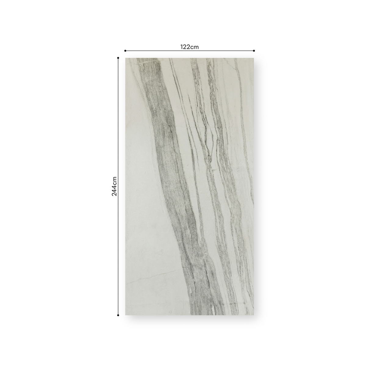 Folha Petra Flex com medidas 244 x 122 cm