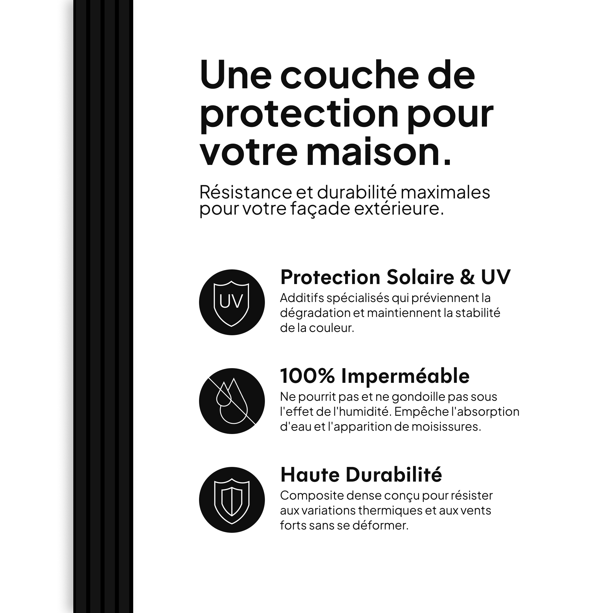 Protection solaire & UV, 100 % imperméable et haute durabilité #lang:fr