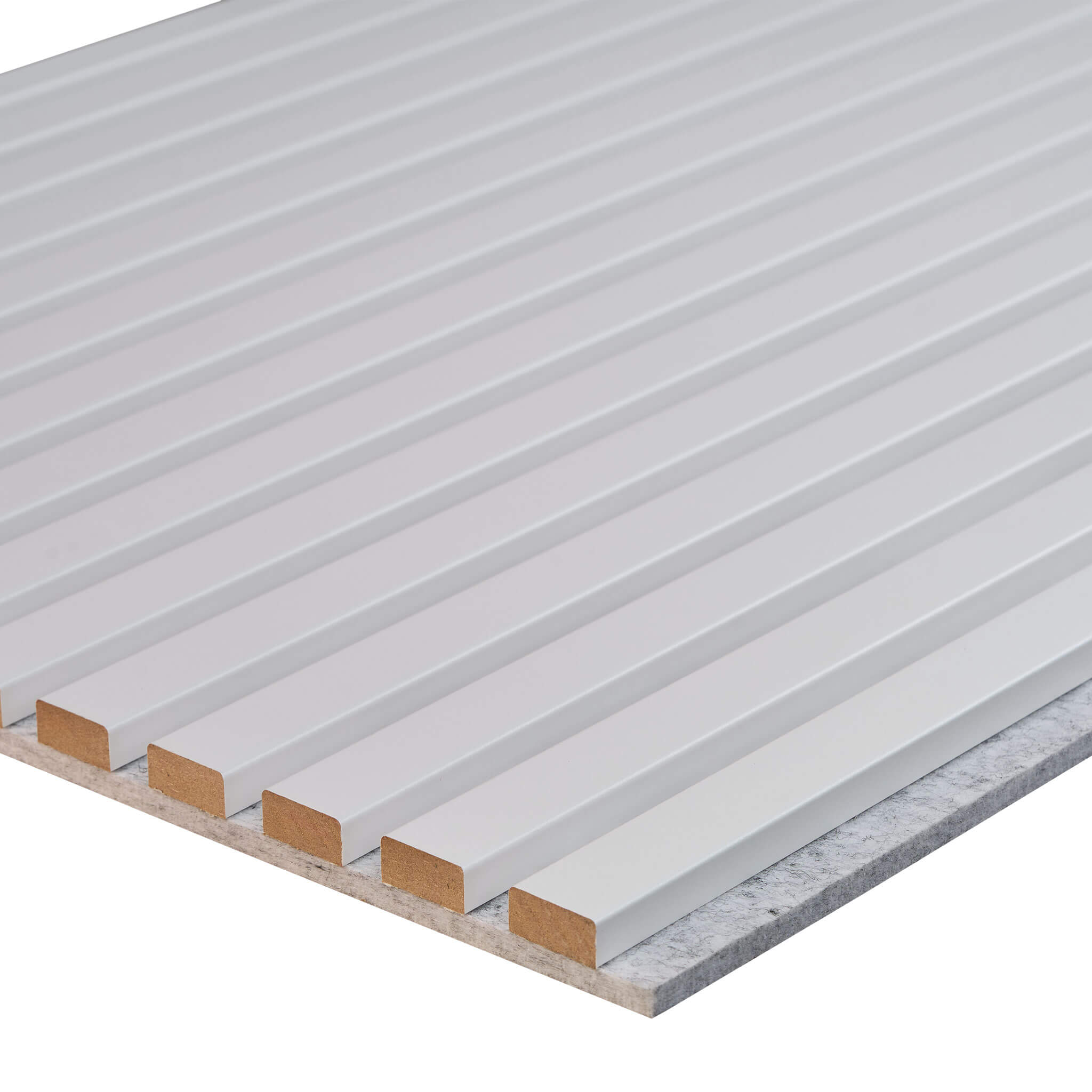 Panneau acoustique Walleu 240 x 60 cm | Blanc
