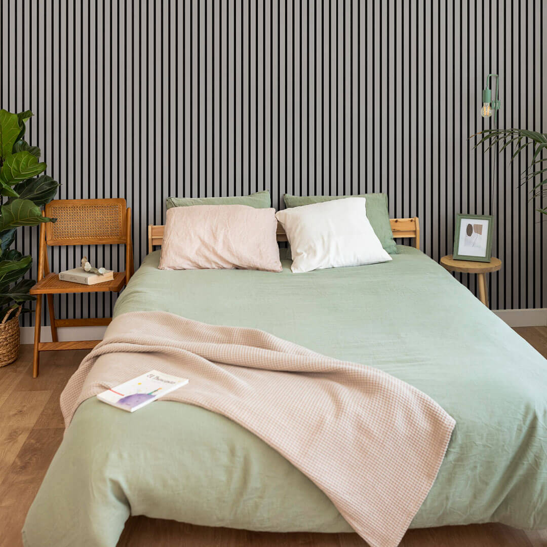 Panneau acoustique Walleu 240 x 60 cm | Cendré