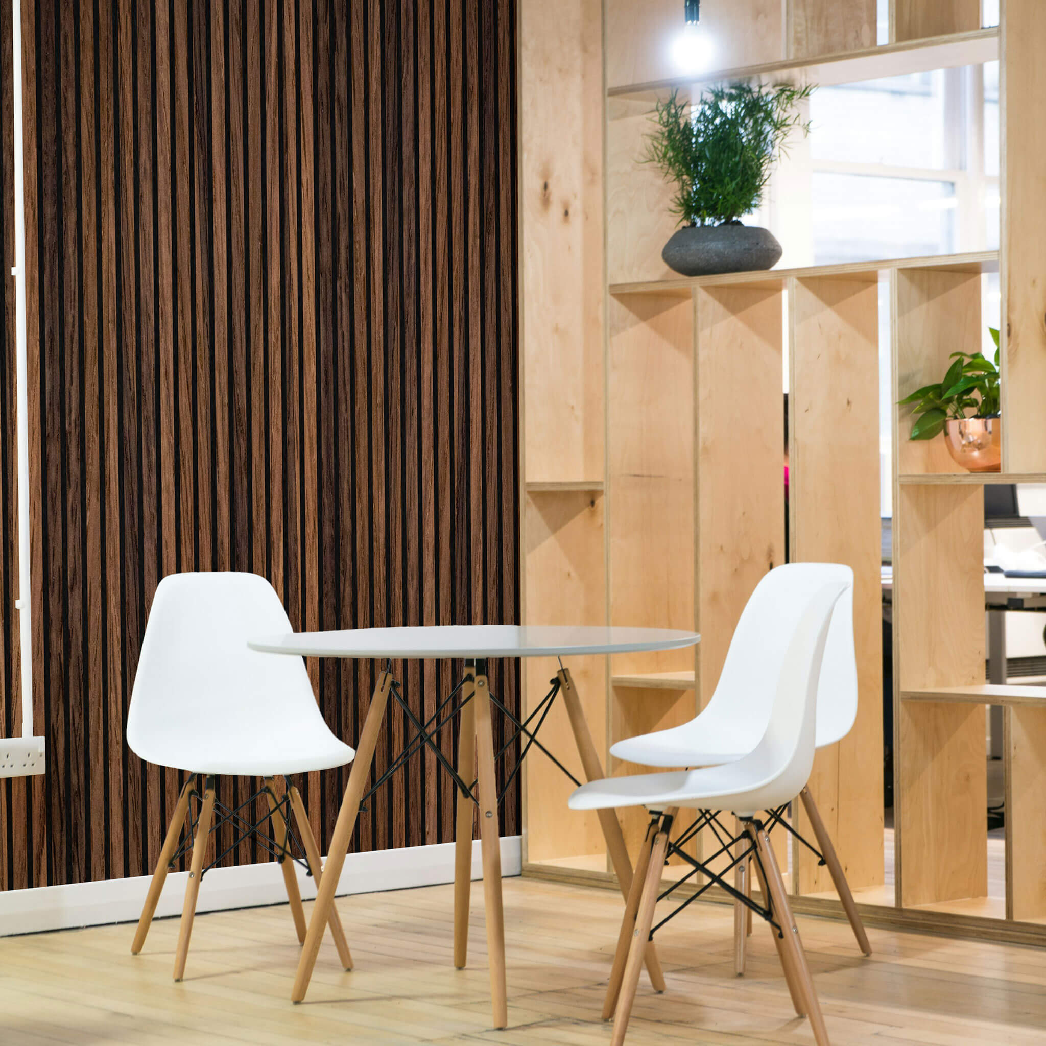 Panneau acoustique Walleu 240 x 60 cm | Chêne Fumé