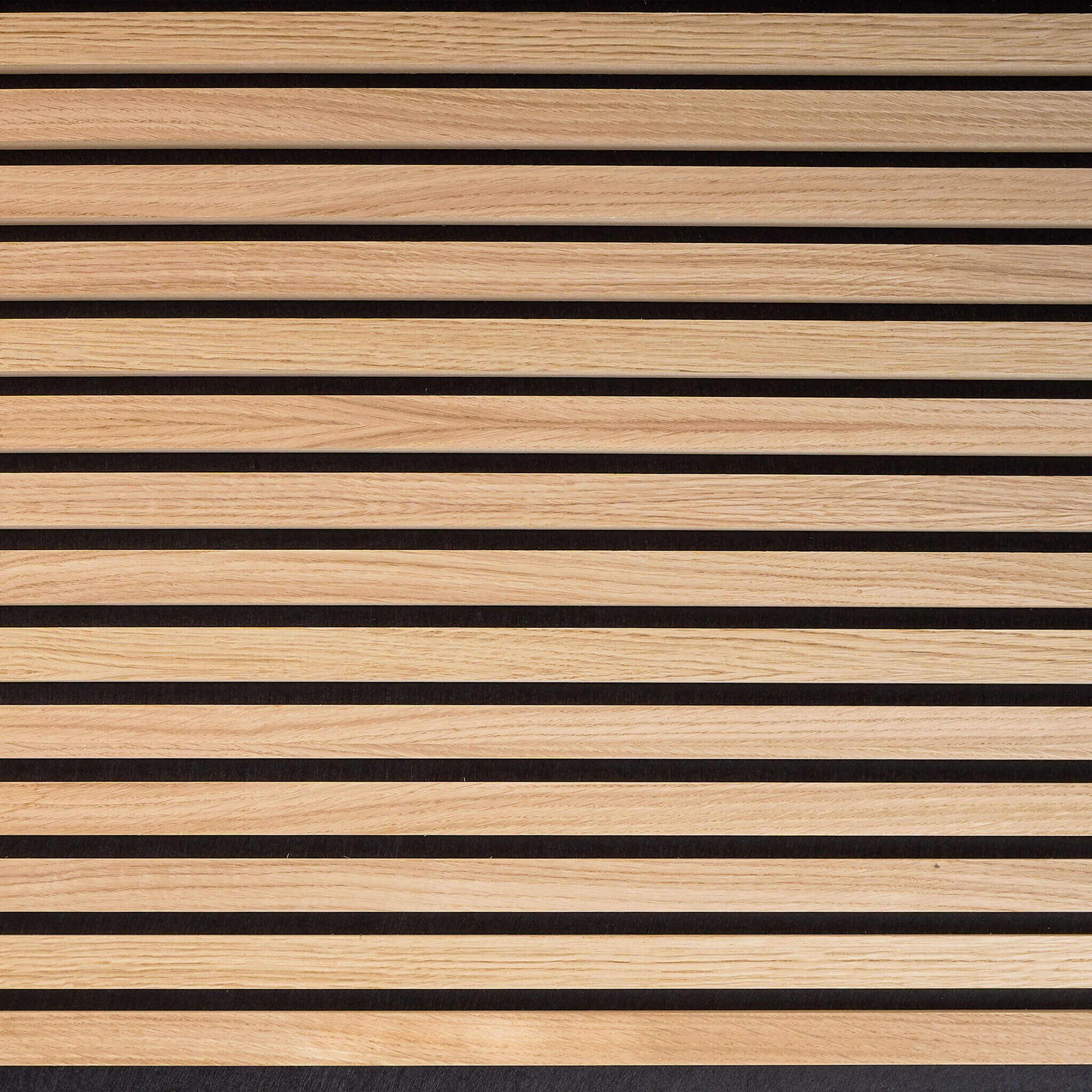 Panneau acoustique Walleu 60 x 60 cm | Chêne Naturel Feutre Noir