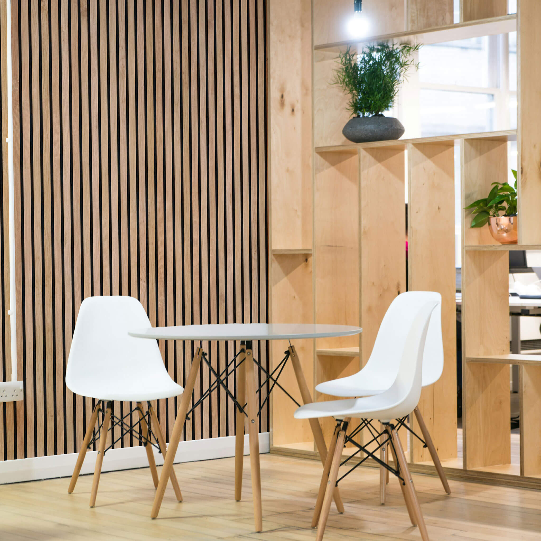 Panneau acoustique Walleu 240 x 60 cm | Chêne Rustique