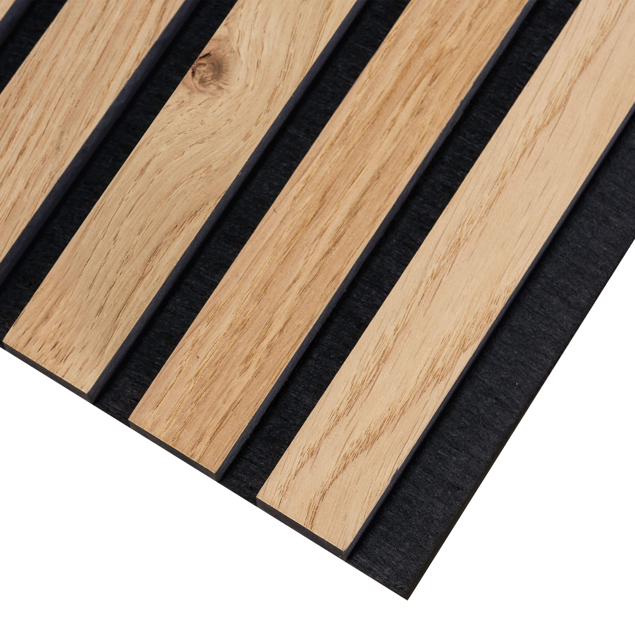 Panneau acoustique Walleu 240 x 60 cm | Chêne Rustique