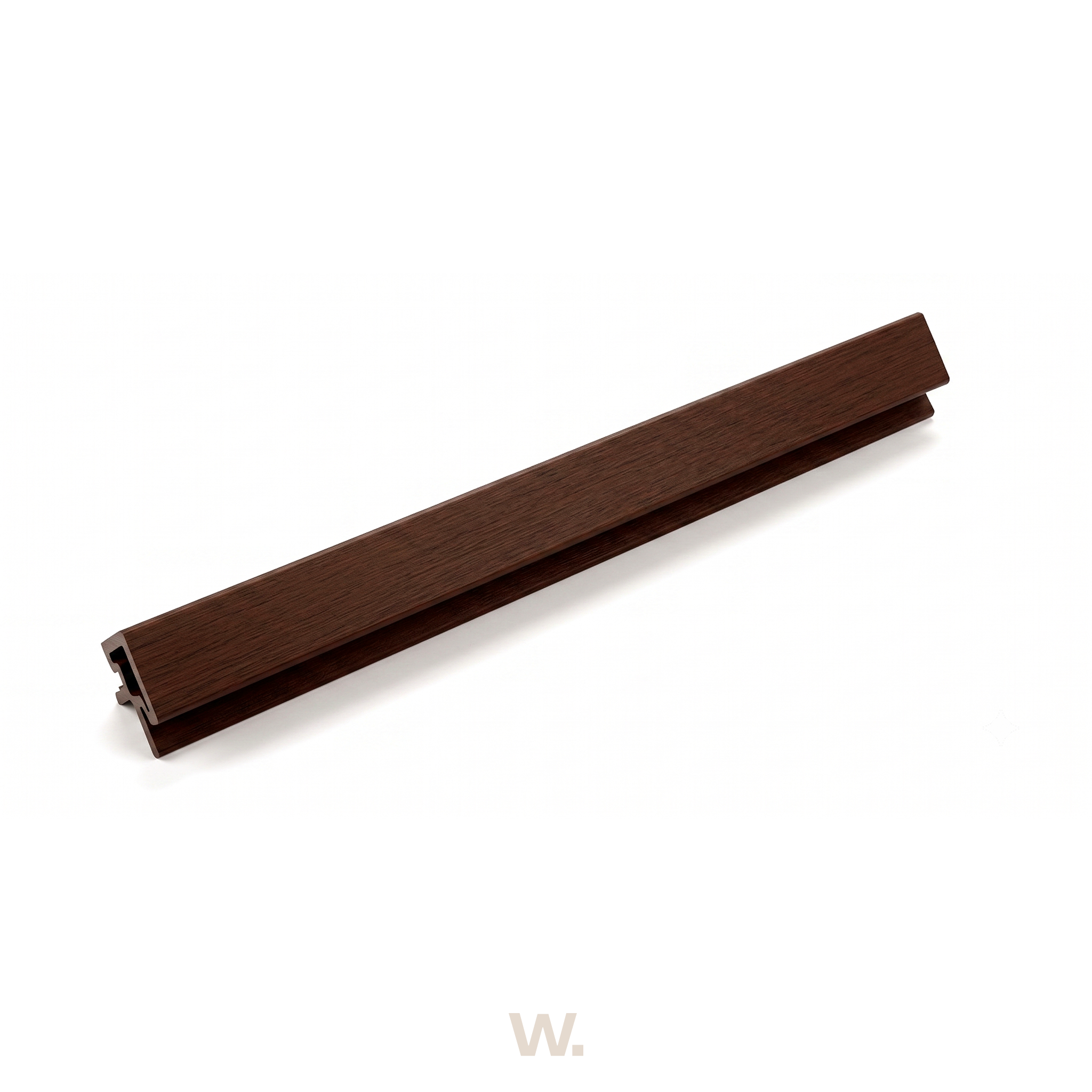 Angle Extérieur WPC | 4,95 x 4,95 x 290cm (Lot de 2) | Noyer