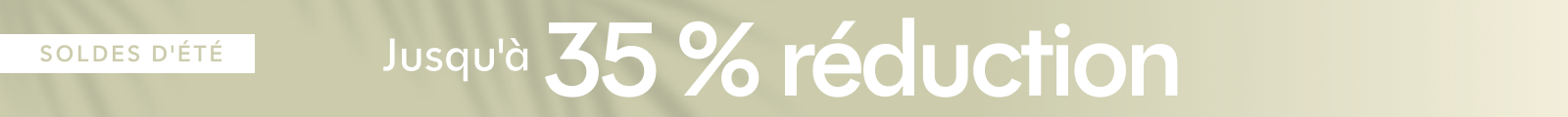 Offres d’été — jusqu’à 35 % de réduction