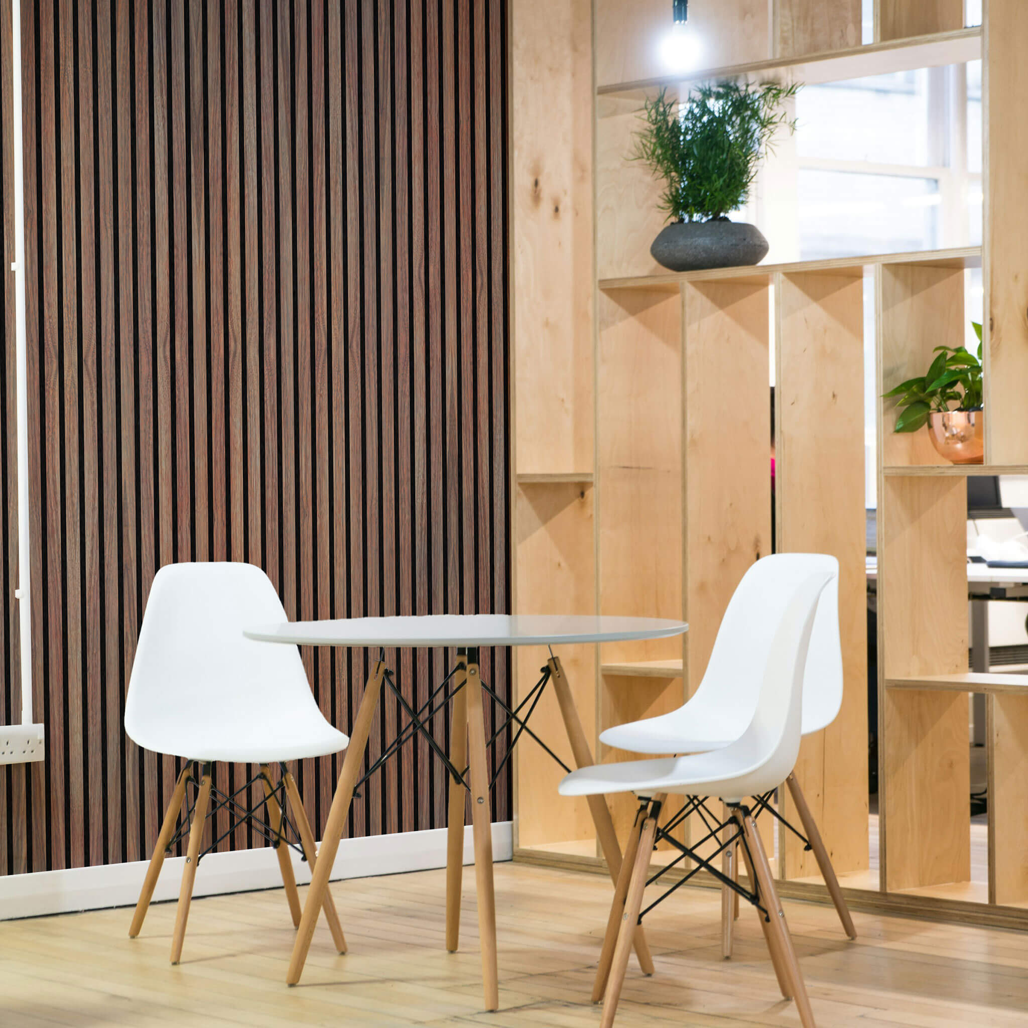 Panneau acoustique Walleu 240 x 60 cm | Noyer