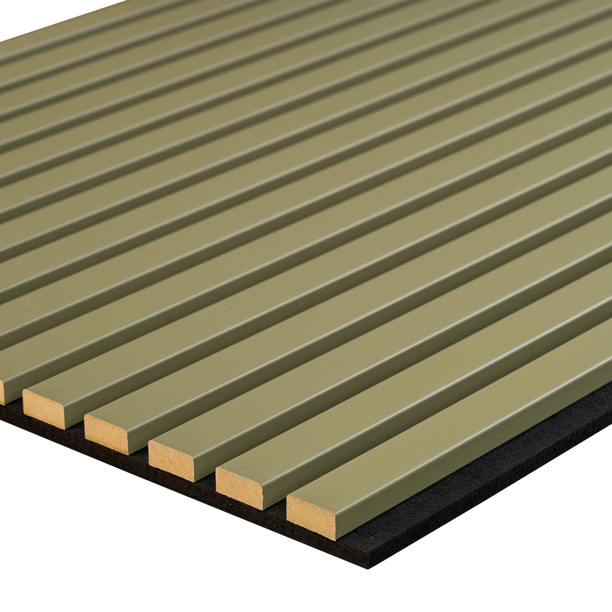 Panneau acoustique Walleu 240 x 60 cm | Olive