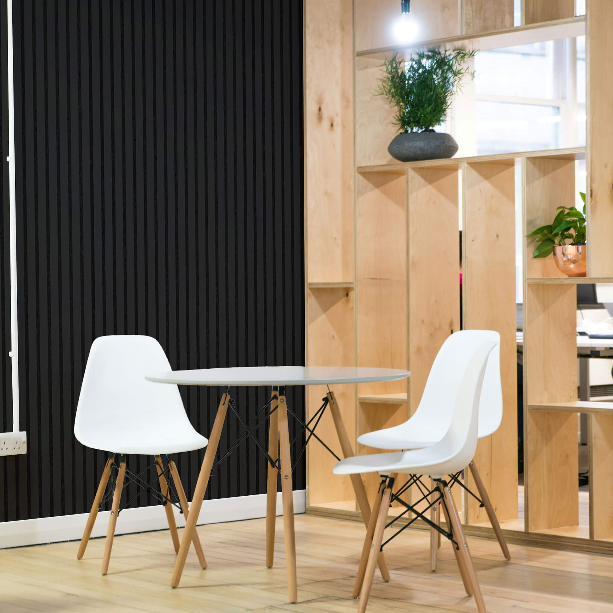 Panneau acoustique Walleu 240 x 60 cm | Noir