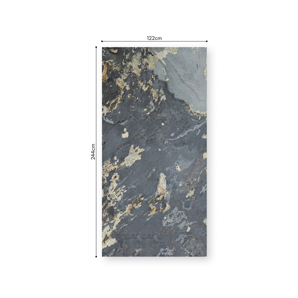 Folha Petra Flex com medidas 244 x 122 cm